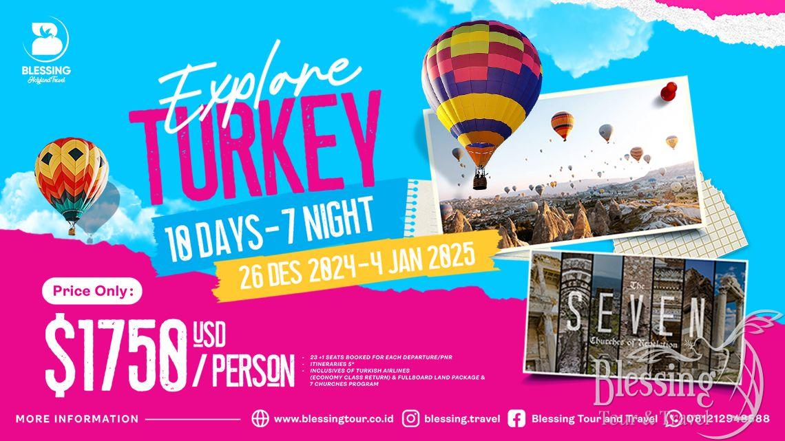 TOUR NEW YEAR HOLY TURKI 7 GEREJA MULA2 26 DEC